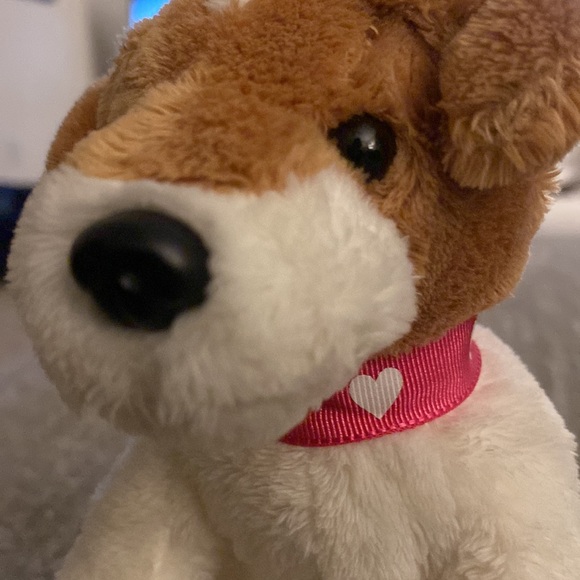 6” Tall Plush Mini-dog - from an Elizabeth Arden Mariah Carey Gift Set - Picture 2 of 8